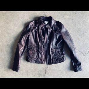 Lucky Brand “Collection” leather Jacket